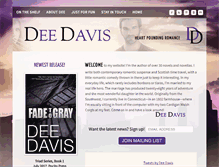 Tablet Screenshot of deedavis.com